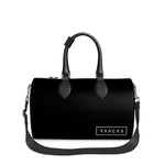 RAACKS Duffle Bag in Black Leather